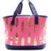 Pink Gold Arrows Large Cooler with Monogram