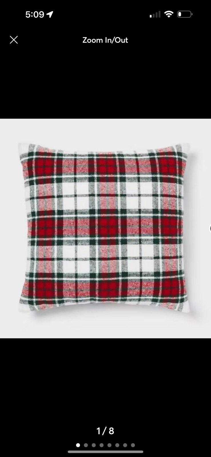 Holliday Decorative Euro pillow - Threshold
