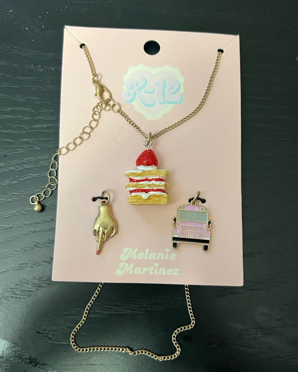 Melanie Martinez K-12 Strawberry Shortcake Charm Necklace