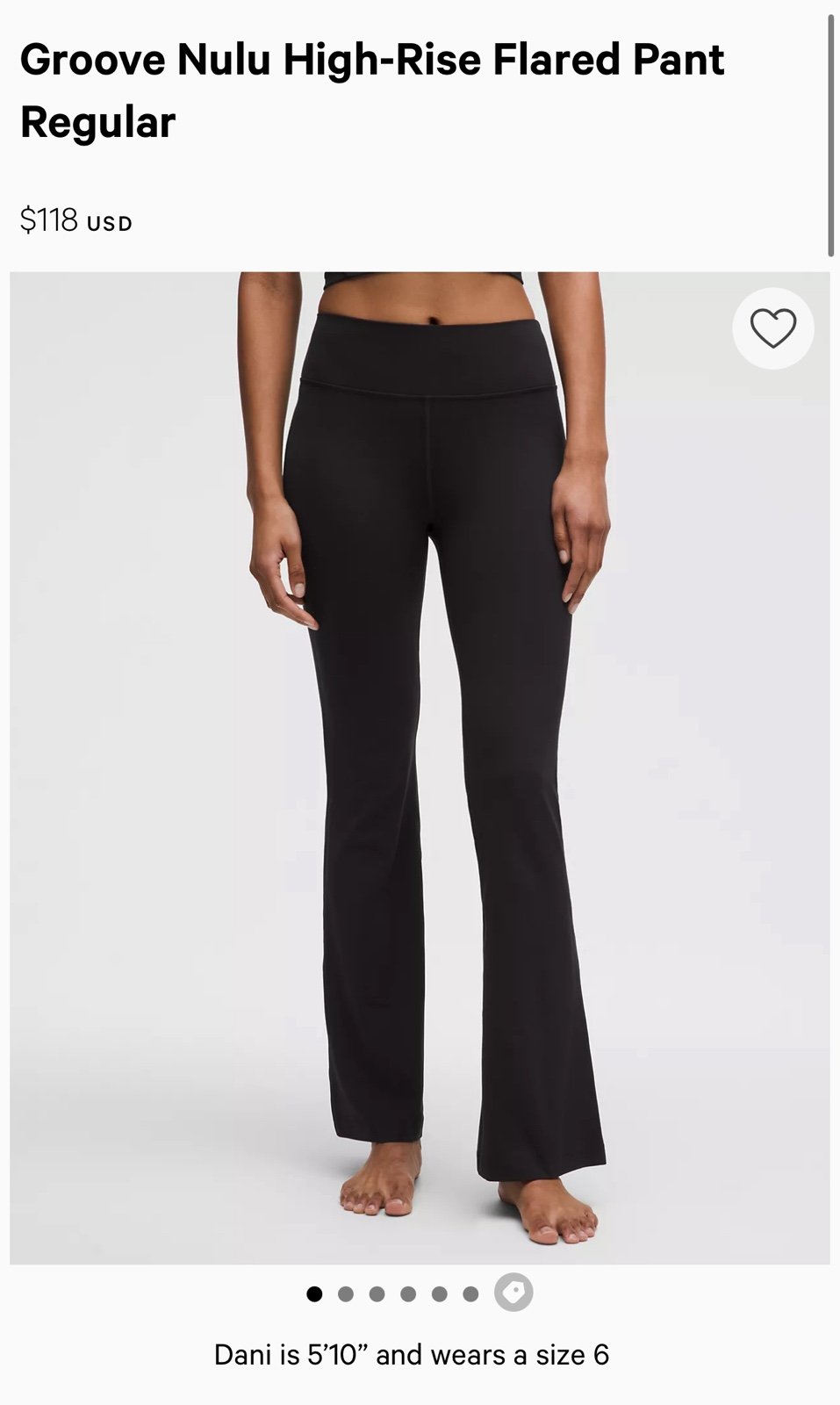 Groove Nulu High-Rise Flared Pant Regular