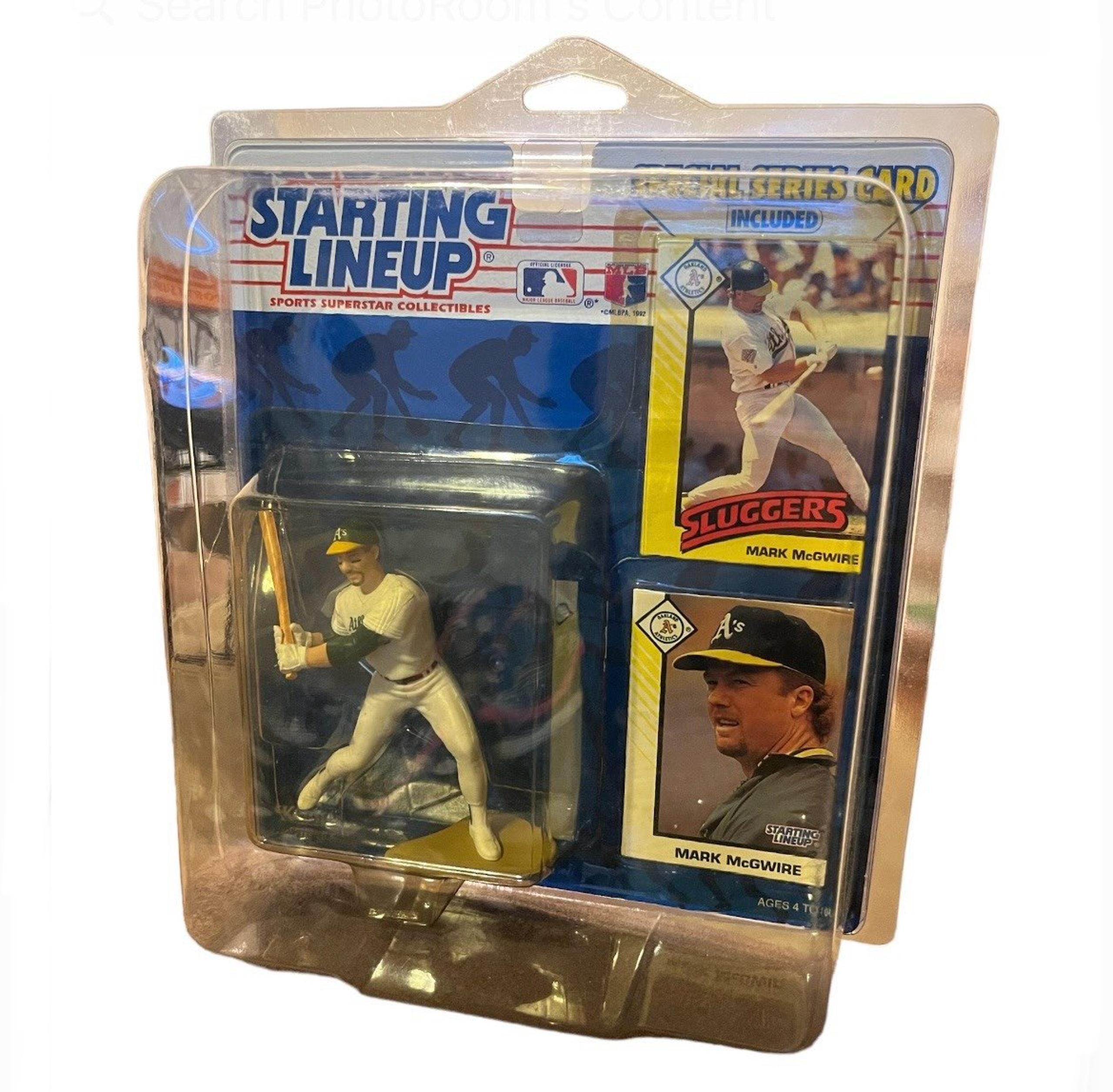 Kenner 1993 Edition Starting Line Up Mark McGuire Special Series Card Oakland