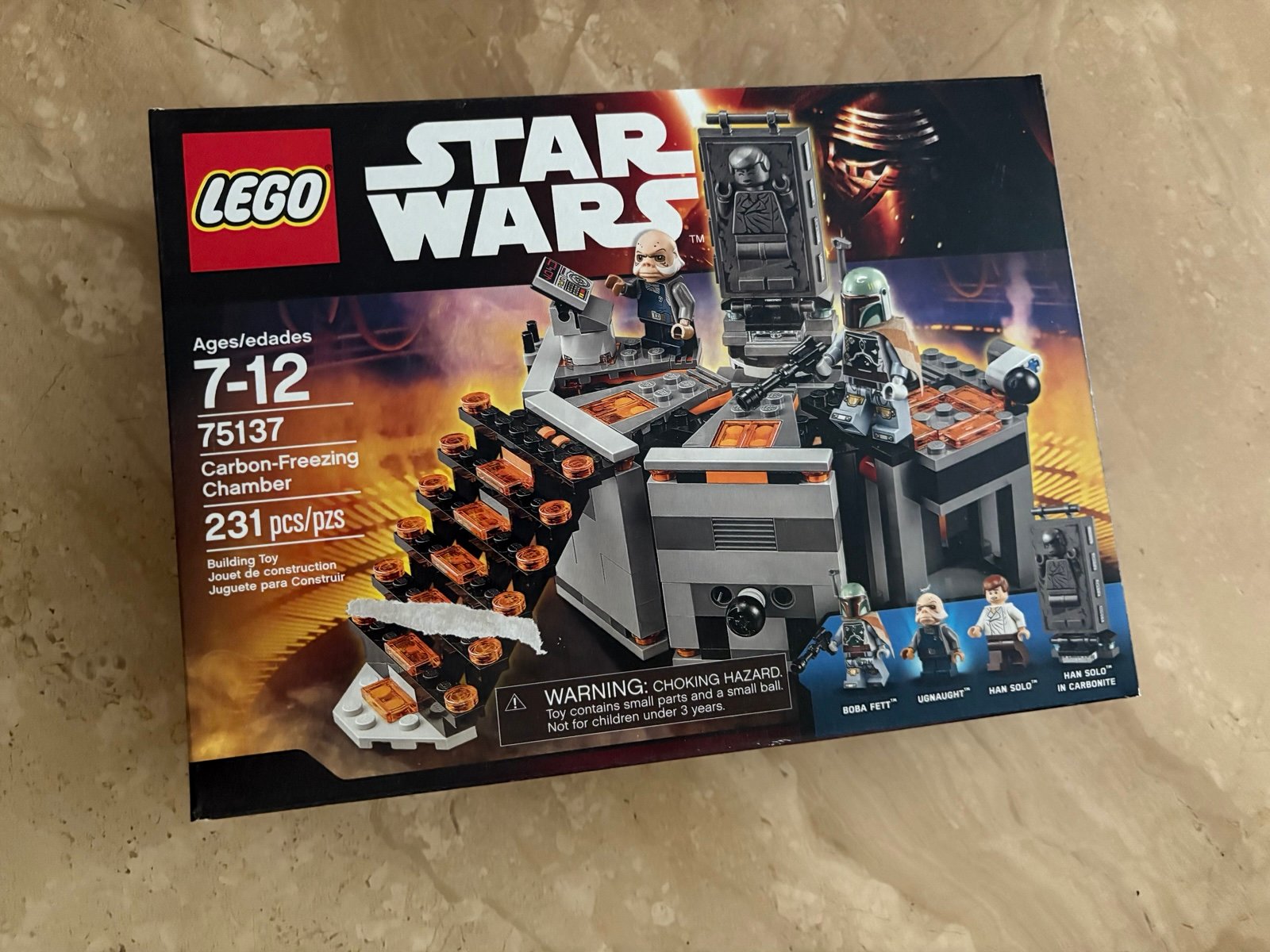 LEGO Star Wars Carbon-Freezing Chamber 75137 Star Wars Toy new in sealed box