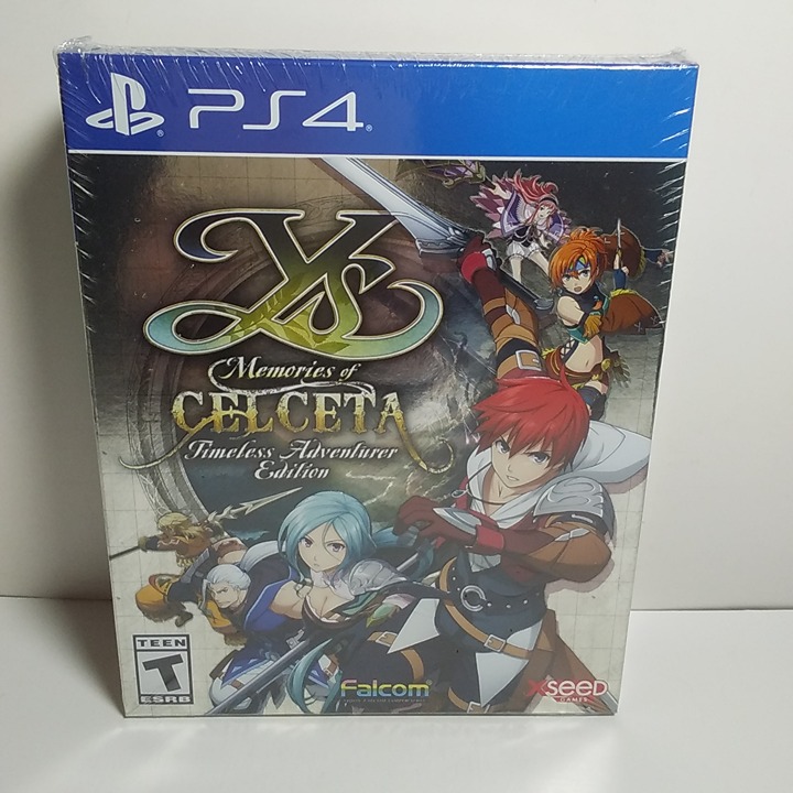 Ys Memories of Celceta Timeless Adventurer Edition PS4 Playstation