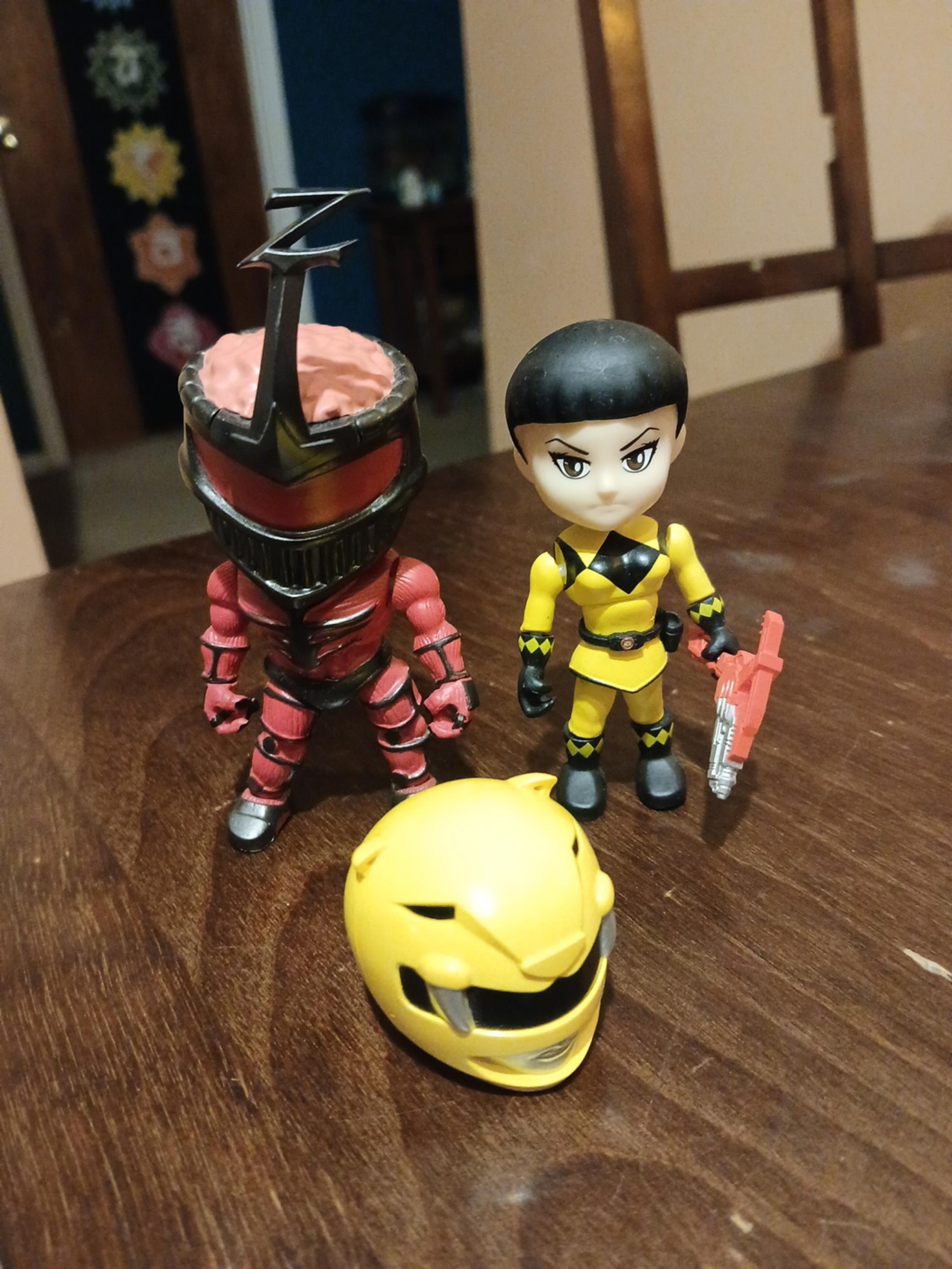 Lord Zedd and Yellow Ranger Power Rangers Action Figures Loyal Subjects