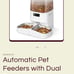 Rellorus Automatic Cat dog Feeders