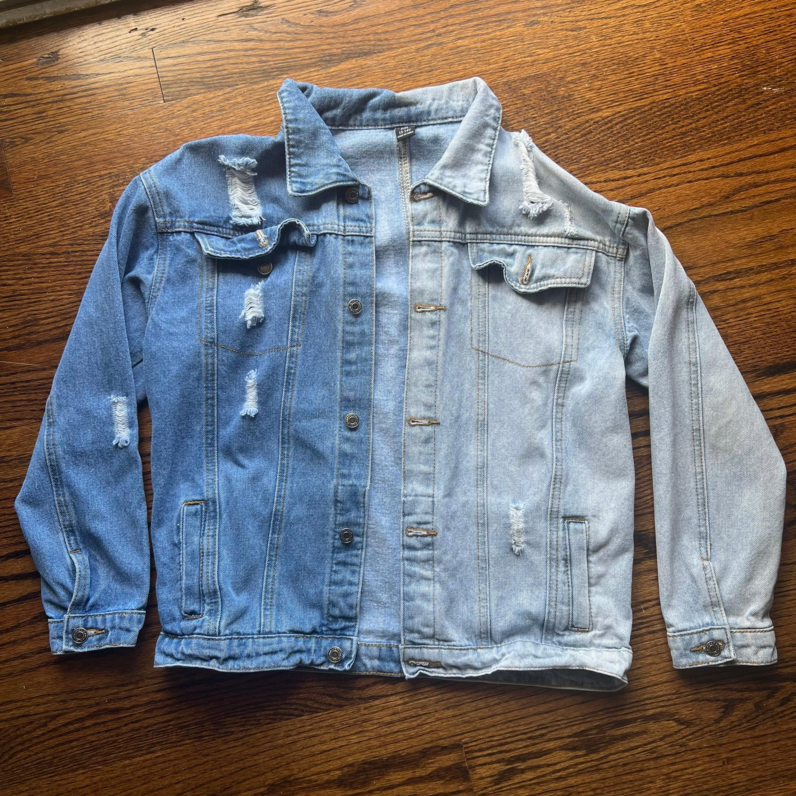 Two Toned Denim Jacket
