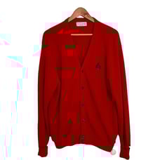 Vintage Made in the USA Izod XL Mr Roger’s Grandpa Cardigan Sweater