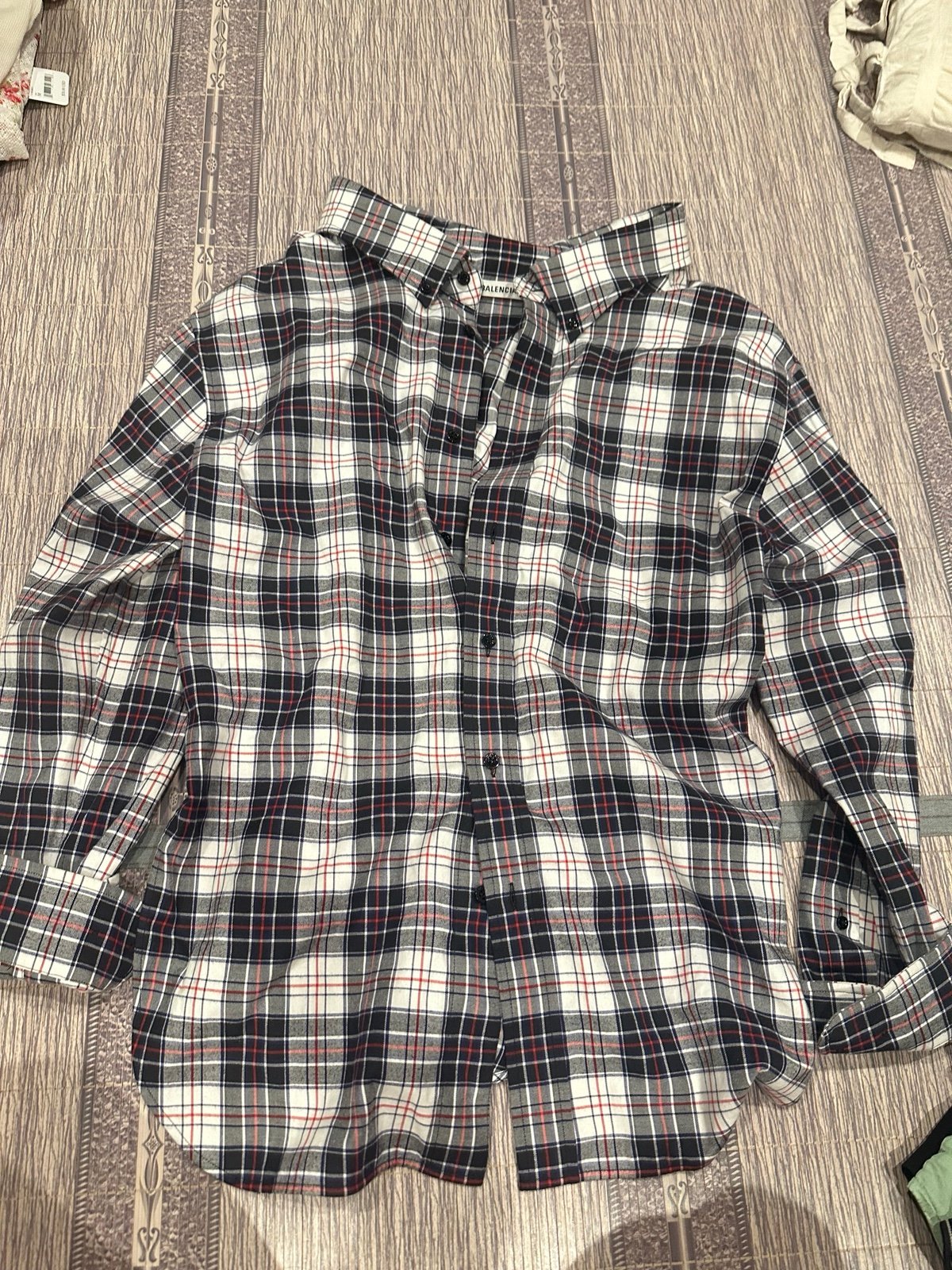 Balenciaga Plaid shirt
