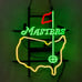NEW Golf Masters Tournament Neon Light Sign (Real Glass Tubes) 20 x16 Bar BeerB