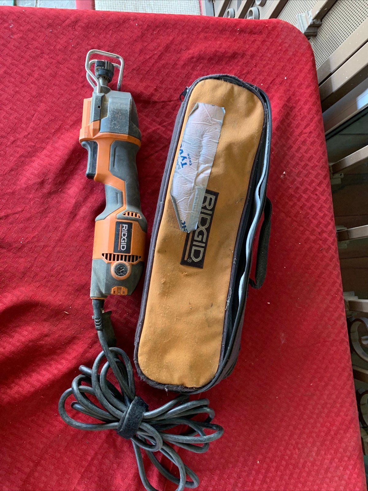 Ridgid # R3030 Fuego One Handed Reciprocating Saw with carrying case
