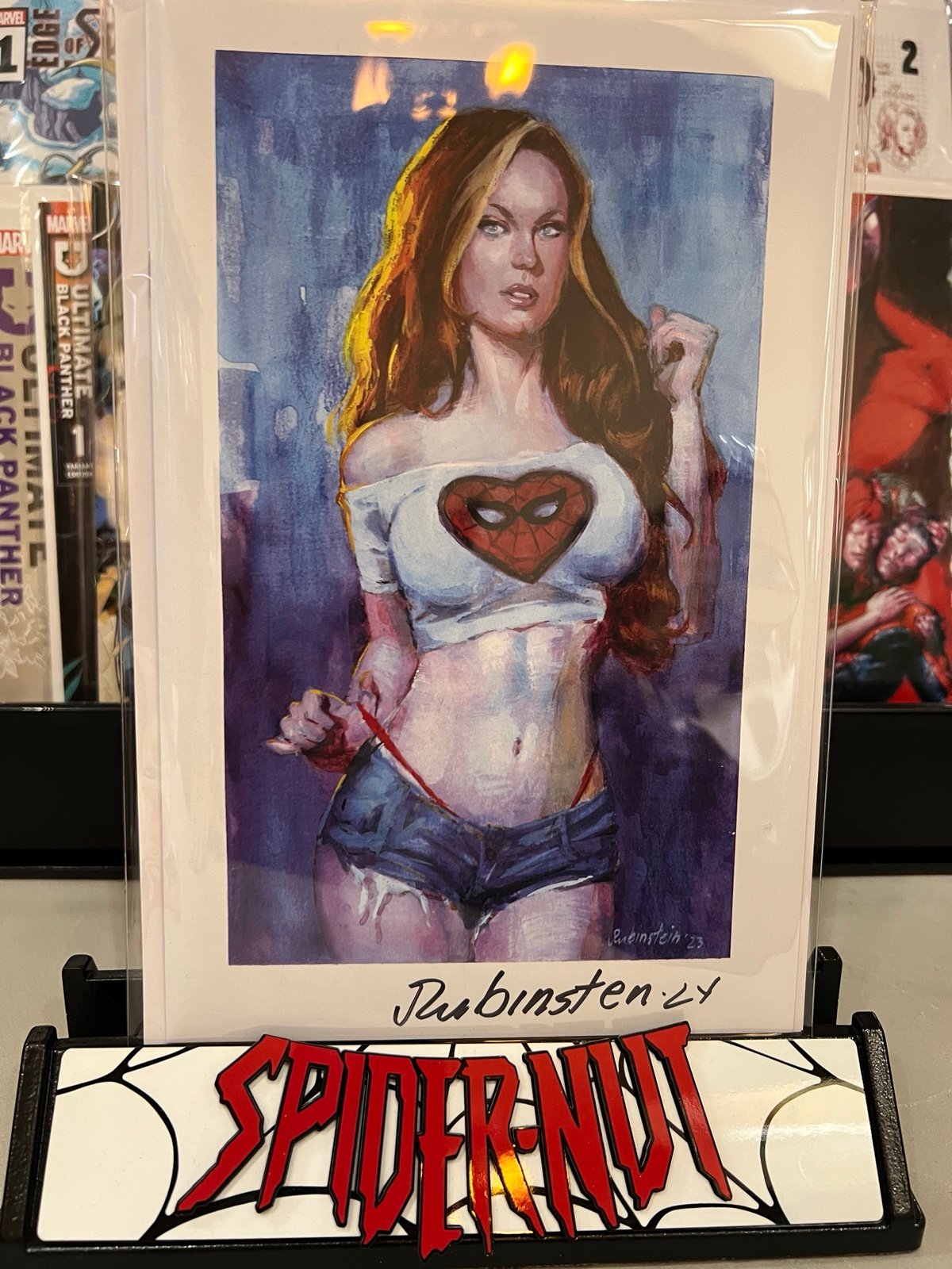 ✍️The Art of Joe Rubinstein 2024 Mary Jane Cover Signed By Joe Rubinstein NM