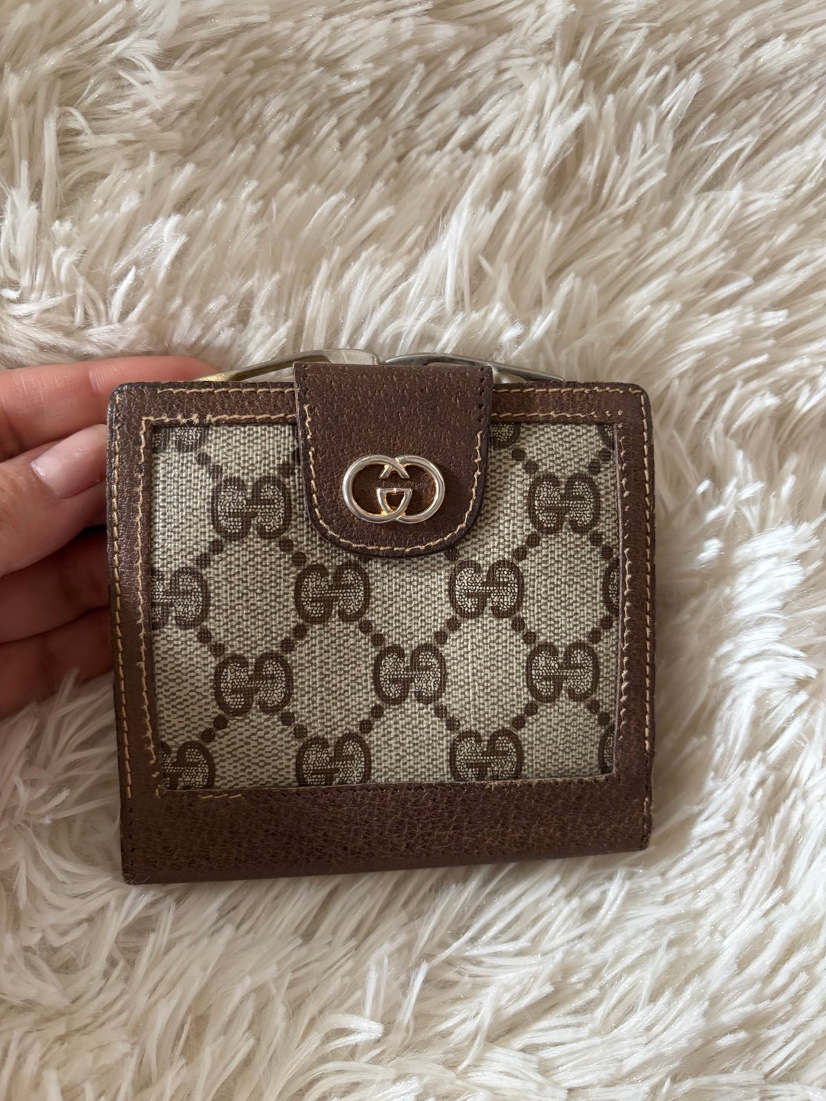 Authentic Vintage Gucci Compact Wallet