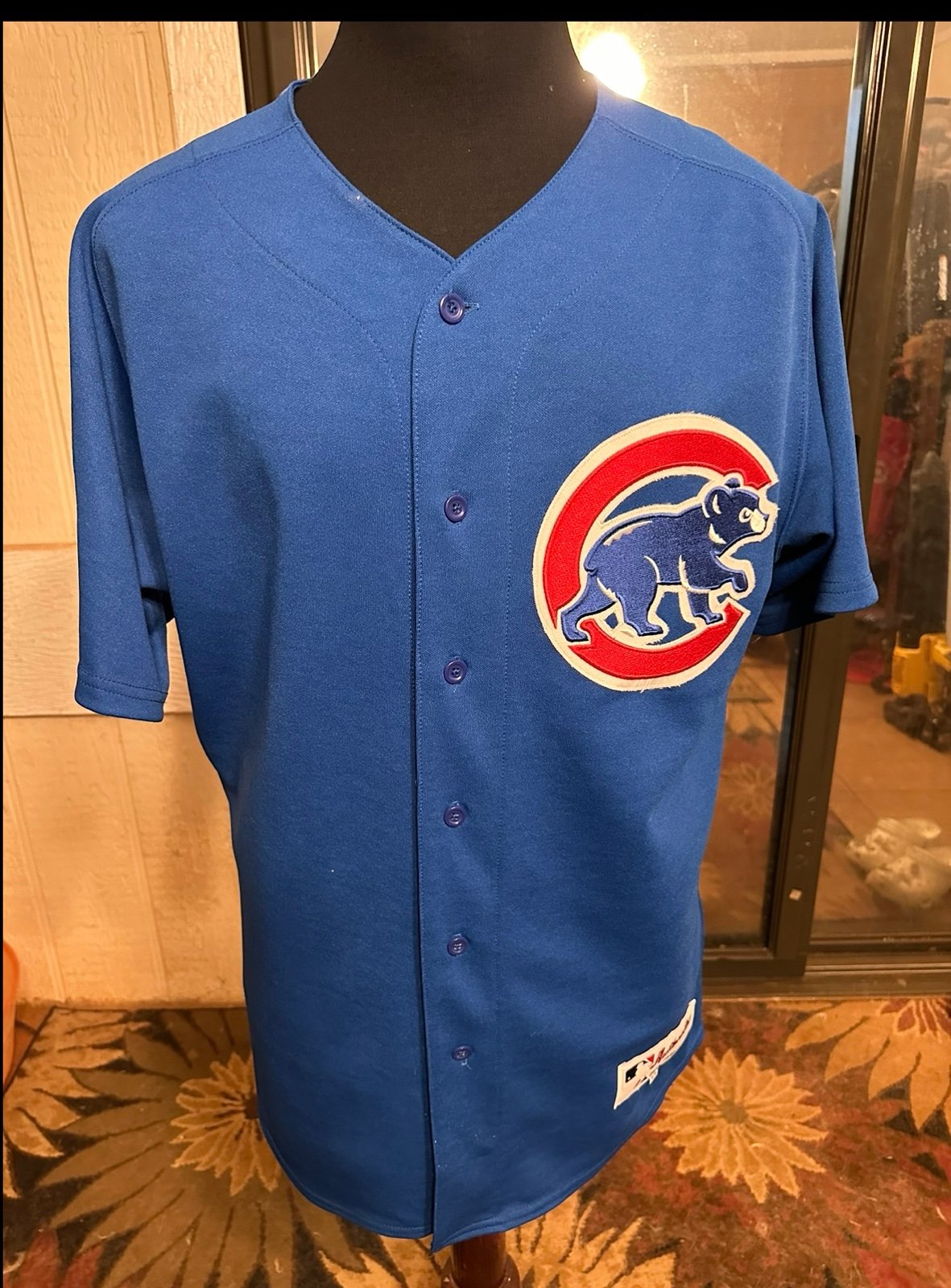 Chicago Cubs Majestic Authentic Collection MLB Baseball Jersey Sewn Men's 44