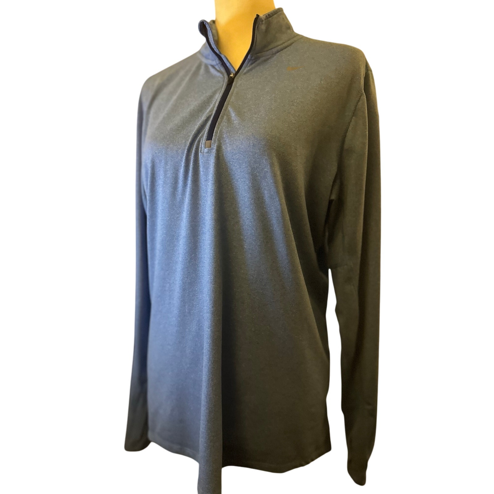 Nike Dri-Fit Swift Element UV Quarter Zip, Men's, Size Medium, Slate Color