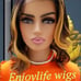 Omg she is so pretty human hair lace fro