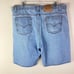 Vintage Levis 505 Jeans Shorts 90’s Regular Fit Denim Orange Tab