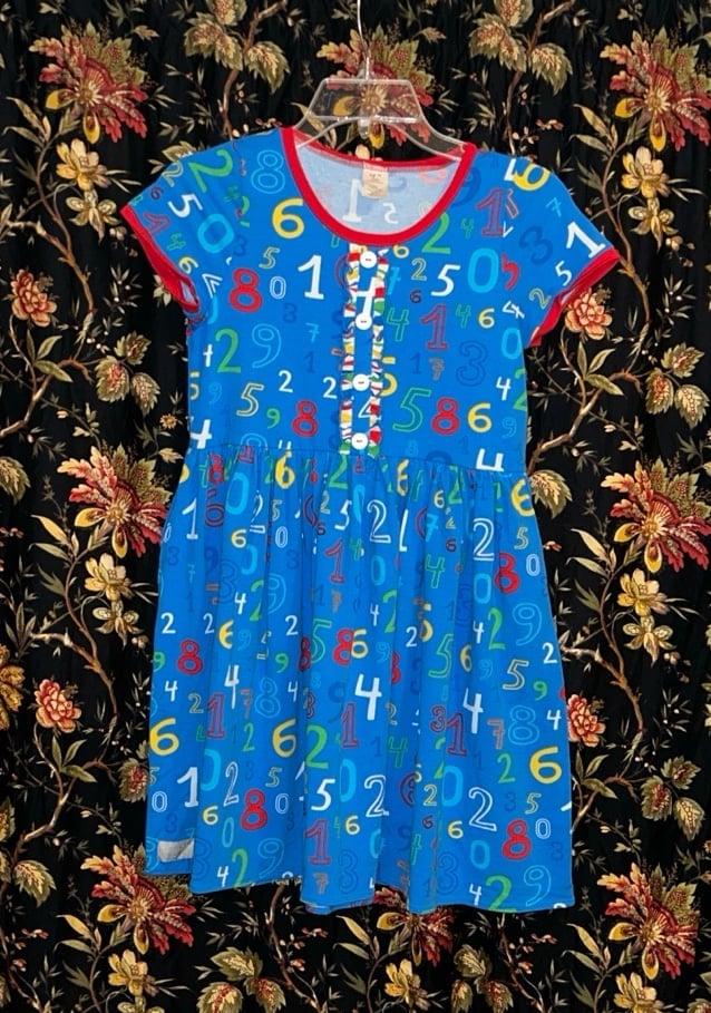 New Eleanor Rose Back to School Math Dress size 14