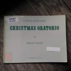 CHRISTMAS ORATOROP ORGAN SCORE