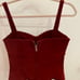 Reformation Dark Red Top
