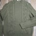 NWT 2XL Polo Ralph Lauren Cable Knit Olive Green Fisherman Knot Sweater Men 168