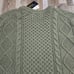 NWT 2XL Polo Ralph Lauren Cable Knit Olive Green Fisherman Knot Sweater Men 168