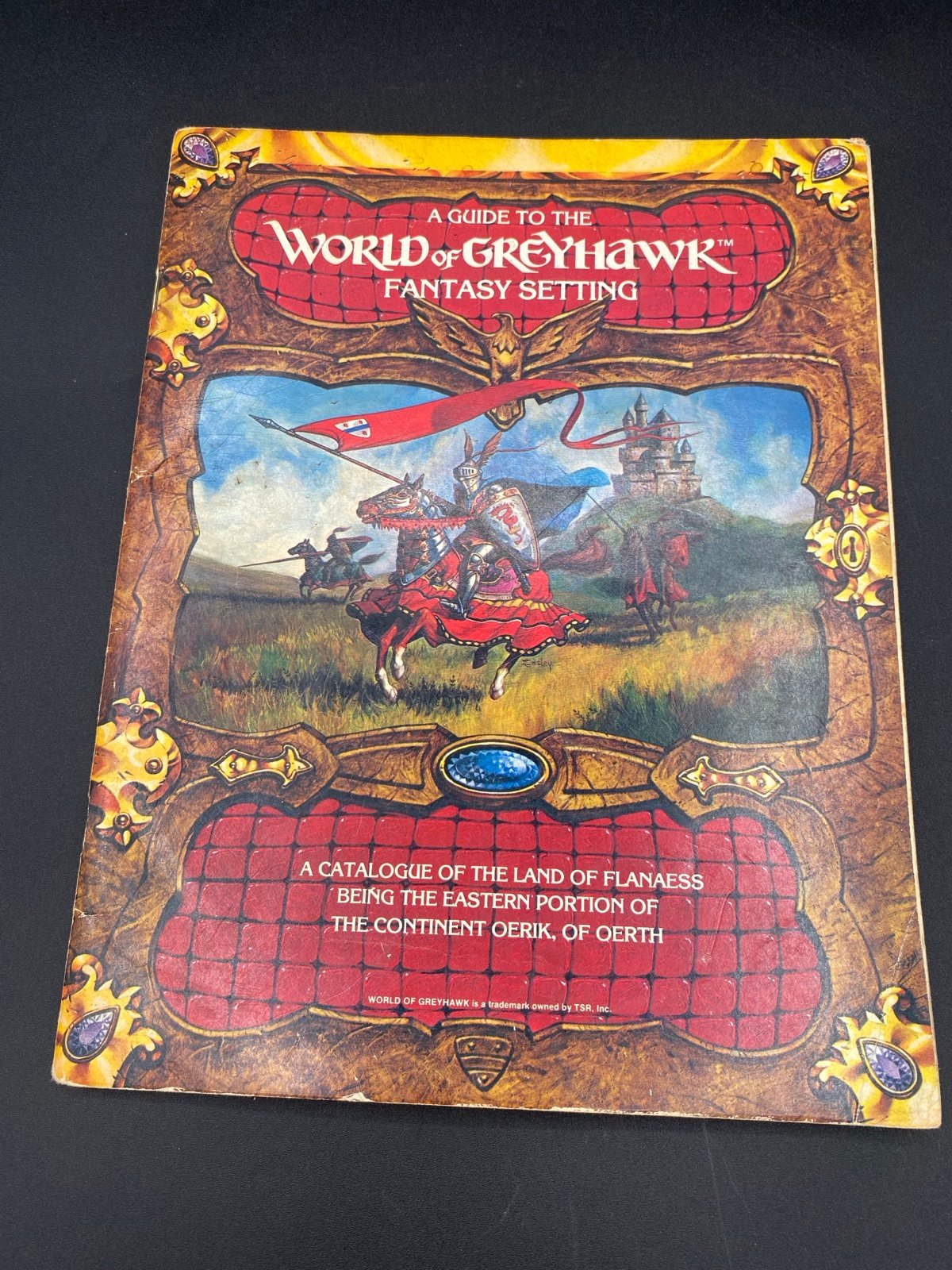 Dungeons & Dragons Guide to the World of Greyhawk - 2nd printing Oct 1983
