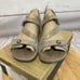 Romika Sandals Womens Size 38 7.5 Fidschi 54 Microfiber Footbed Buffalino Kombi