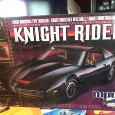 Knight rider plastic model
