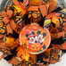 Halloween Mickey and Minnie Mouse Wreath