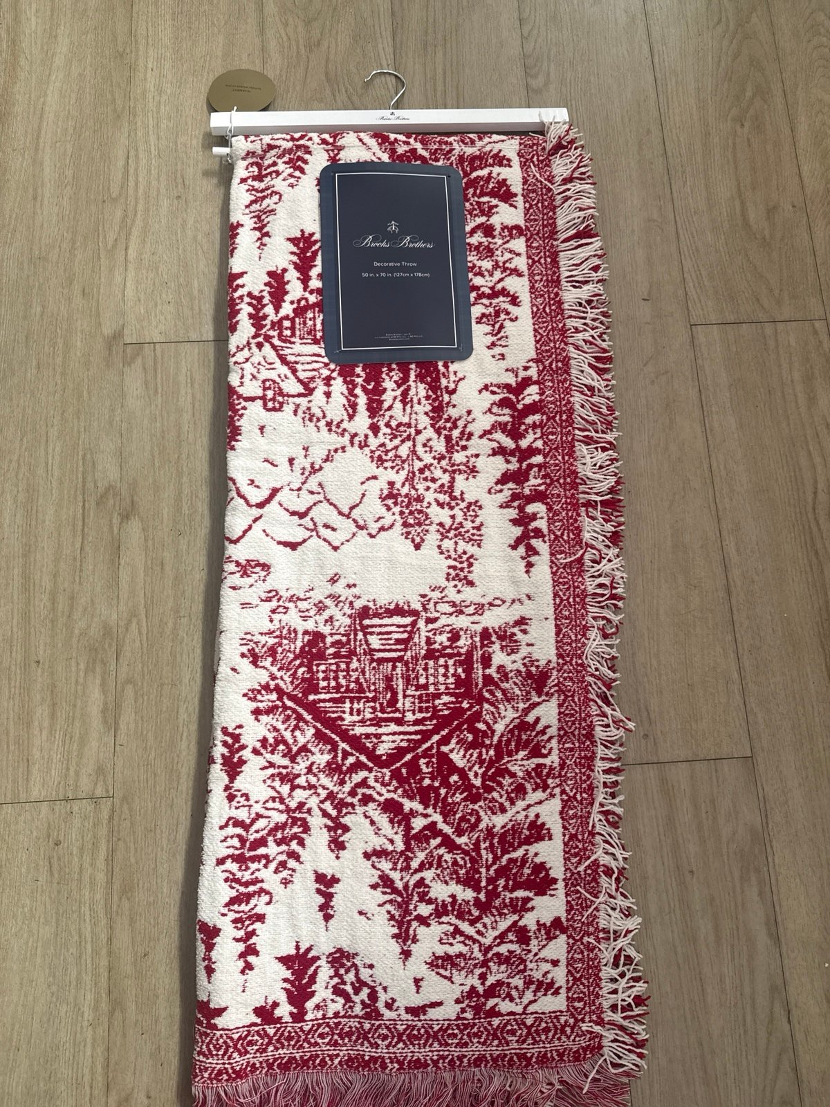 brooks. brothers blanket