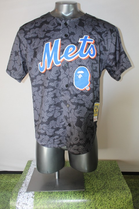 Bathing Ape BAPE + New York METS Collaboration Jersey Pre Owned