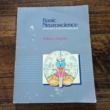 RARE Basic Neuroscience Anatomy And Physiology Arthur C. Guyton M.D. Book