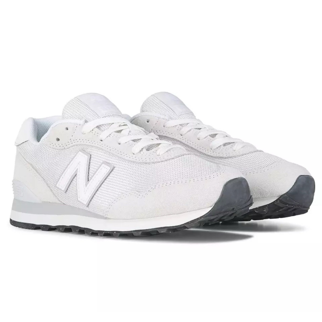 New Balance 515 Classic Retro Vintage White Shoes WL515WHT Women's Size 9 B