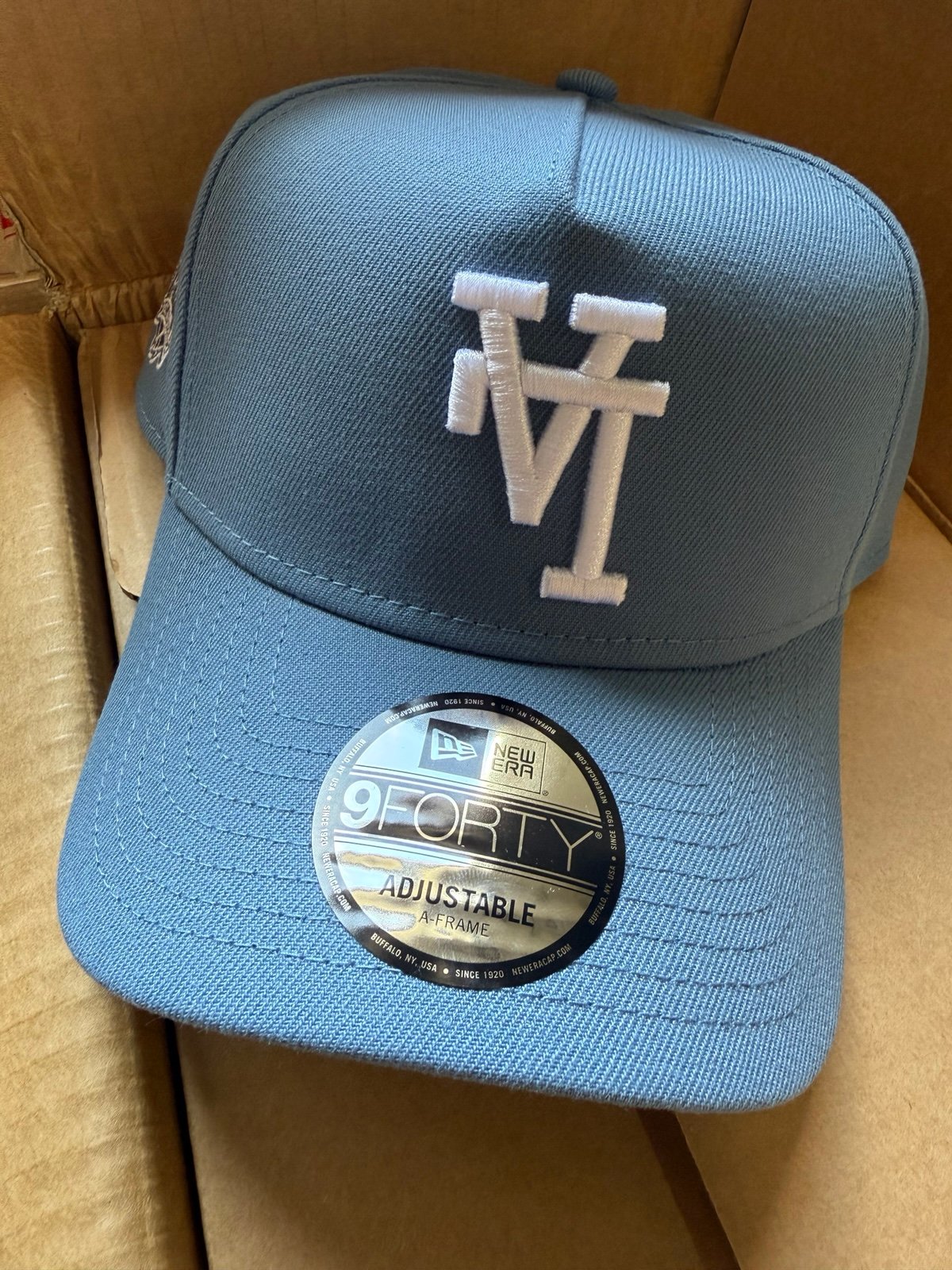 LOS ANGELES DODGERS 'UPSIDE DOWN LA POLYCHROMATIC' 9FORTY A-FRAME SNAPBACK