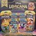 Disney Lorcana Inklands Bundle 2 starter decks 4 boosters 1 promo card tcg