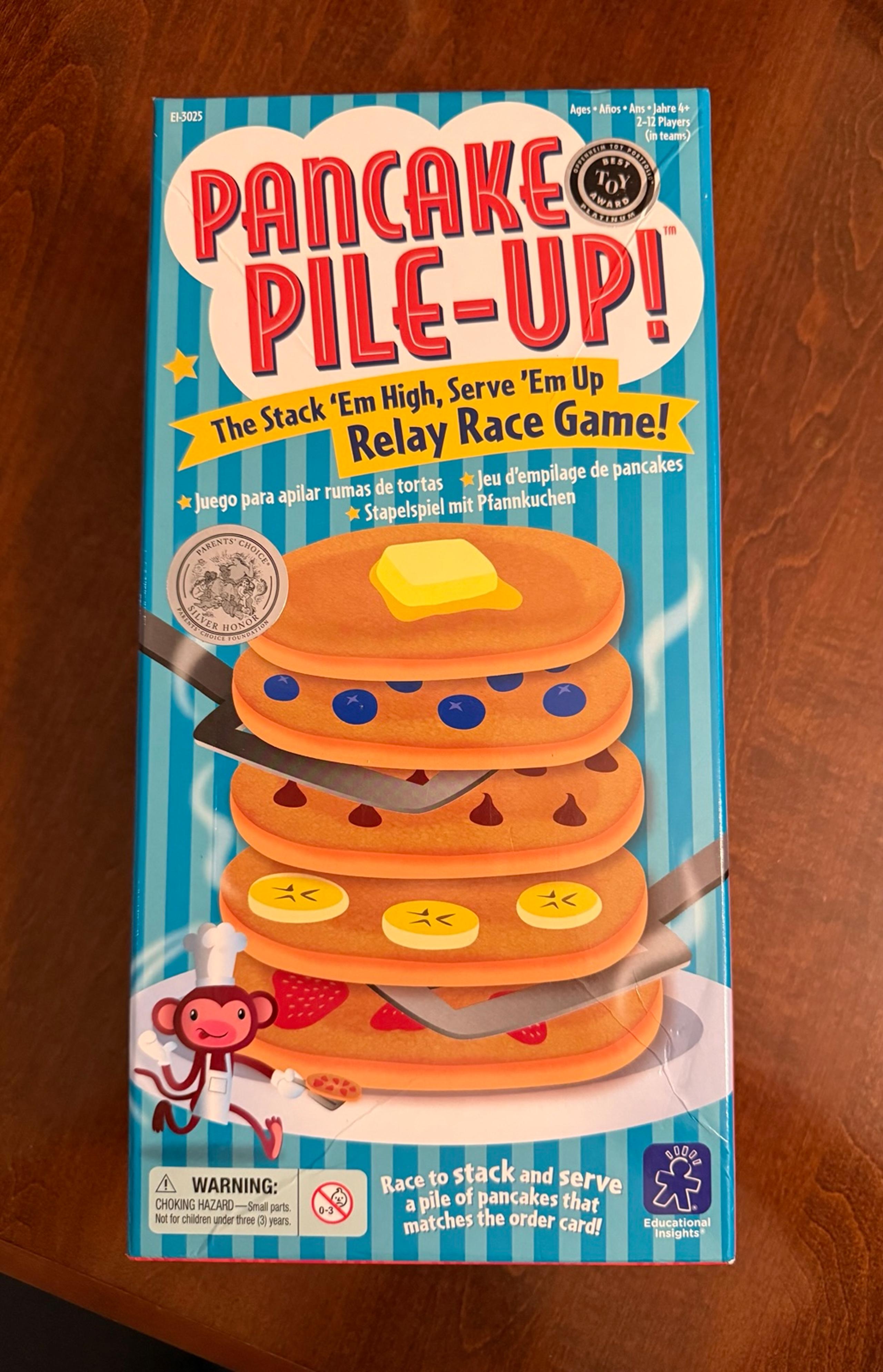 Pancake Pile-up Preschool Game