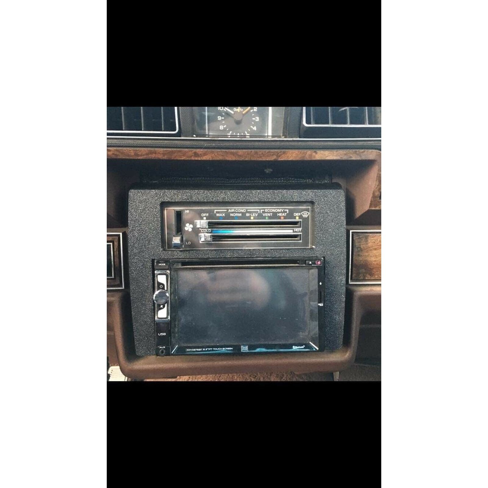 1977-1984 Caprice Box Chevy Double Din Radio Bezel