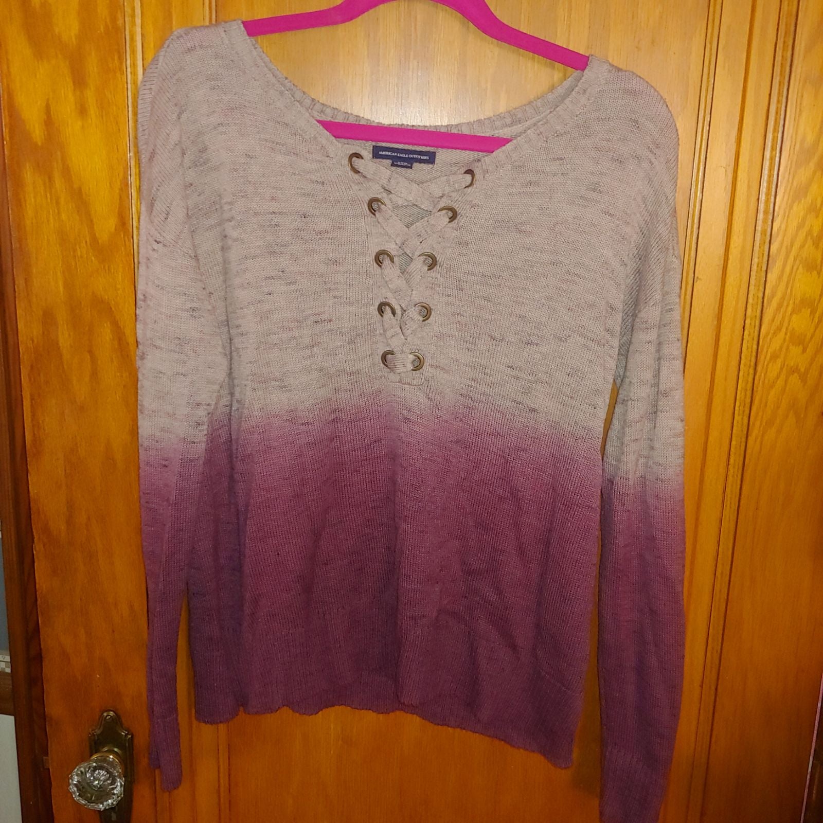American Eagle Sweater ombre Small