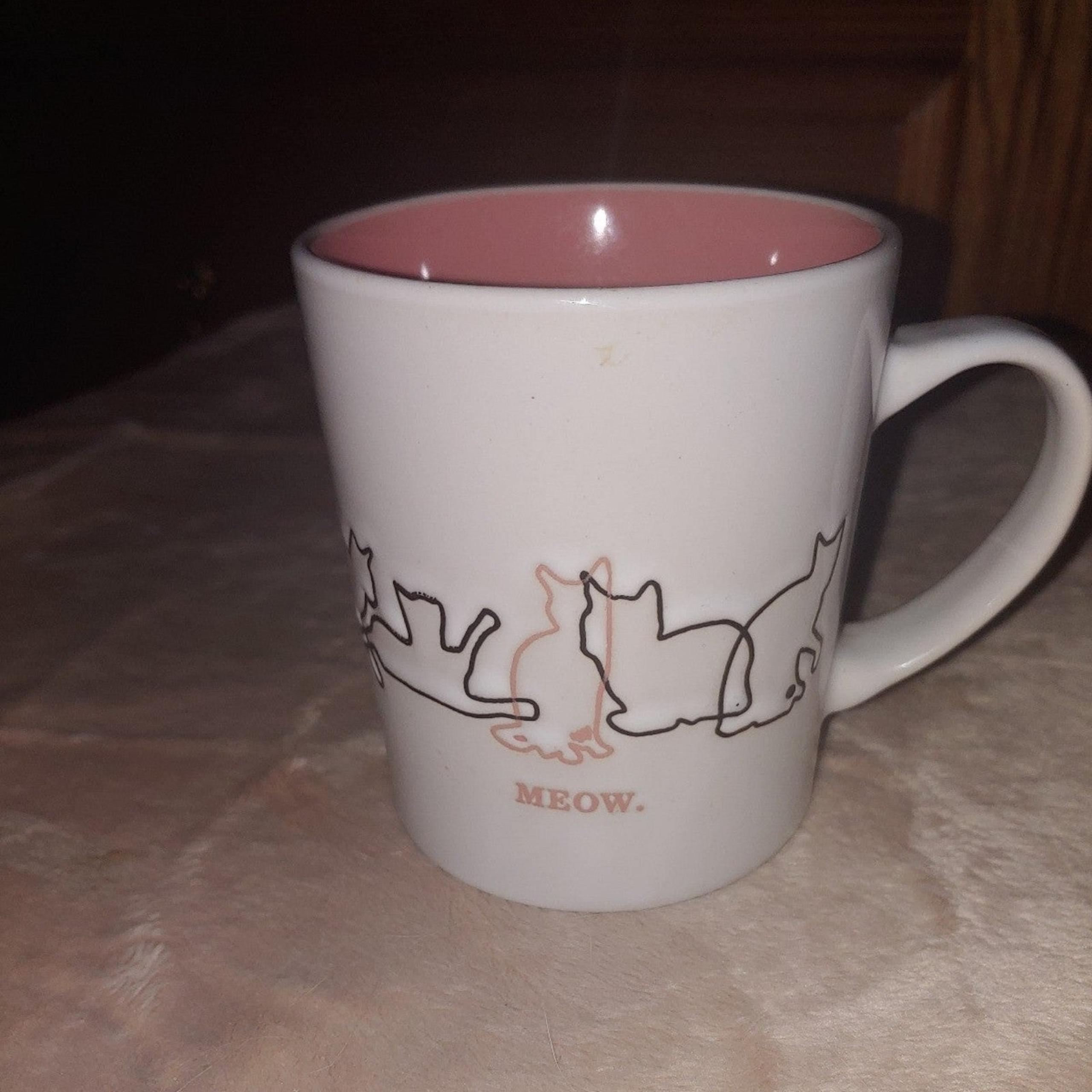 Mainstays cat coffee mug
