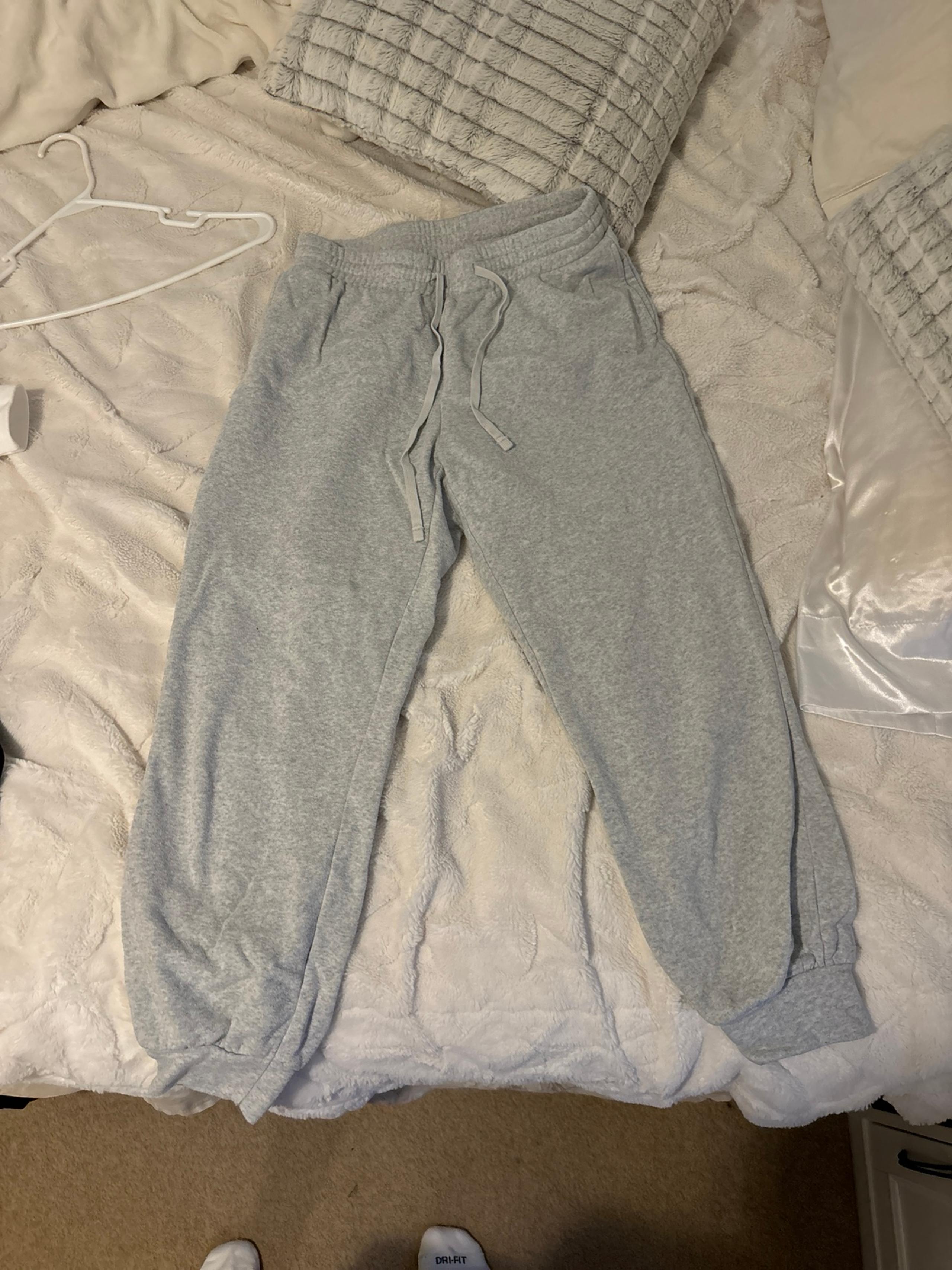 Grey sweatpants