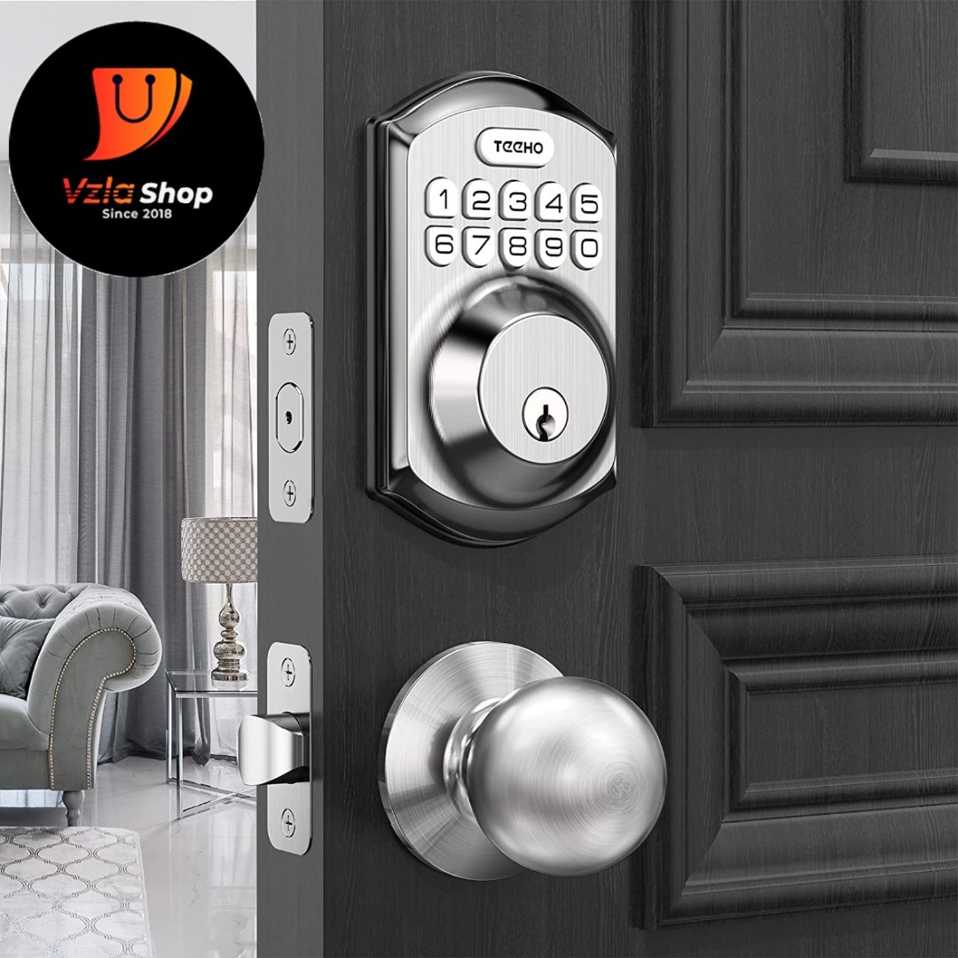 Keyless Entry Door Lock with Handle