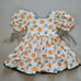 Girl August Pumpkin Market Dress