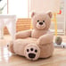 Lazy Sofa Seat Child Settee Teddy Bear Seat Baby Learning Chair Cartoon.