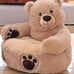 Lazy Sofa Seat Child Settee Teddy Bear Seat Baby Learning Chair Cartoon.