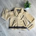POLO RALPH LAUREN Sherpa Fleece Moto Jacket Leather Trim Women’s Size Small