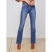 NWT L'AGENCE Sneeki Low-Rise Straight-Leg Jean, Hasting, Size 28