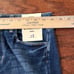 NWT L'AGENCE Sneeki Low-Rise Straight-Leg Jean, Hasting, Size 28