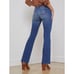 NWT L'AGENCE Sneeki Low-Rise Straight-Leg Jean, Hasting, Size 28