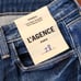 NWT L'AGENCE Sneeki Low-Rise Straight-Leg Jean, Hasting, Size 28