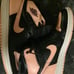 Nike Air Jordan 1 Mid Shoes in Coral